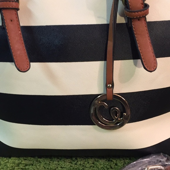 Striped bag NWT - Picture 3 of 5